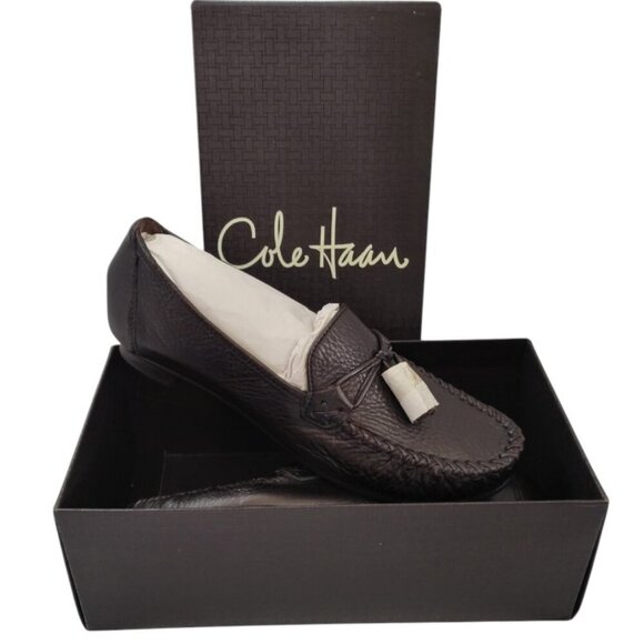 Cole Haan Shoes - NEW! Cole Haan Women's Loafers Moc Bark Brown Farrah 8 Shoes